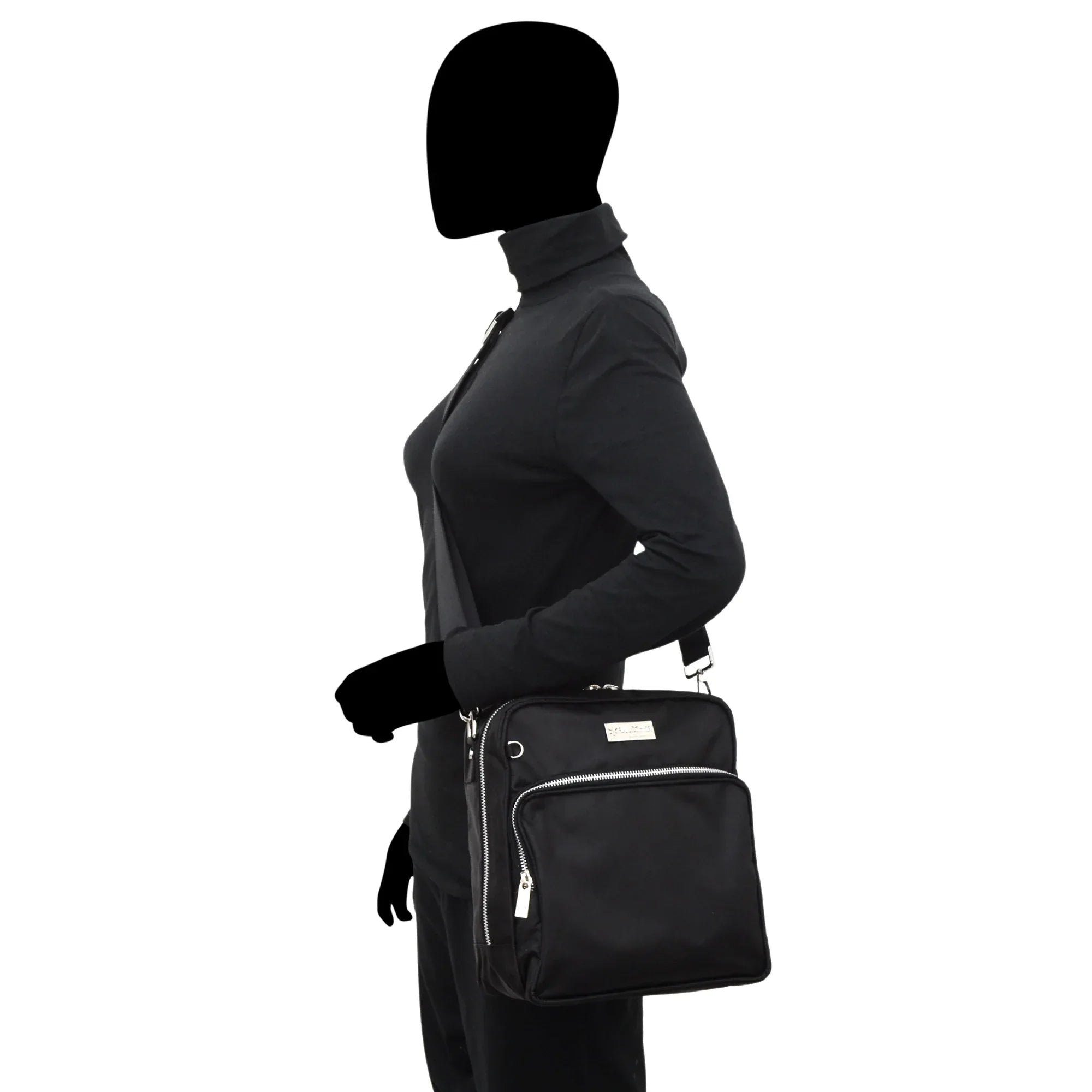 Wanderlust Luxe Fabric Organizer Crossbody - 12021