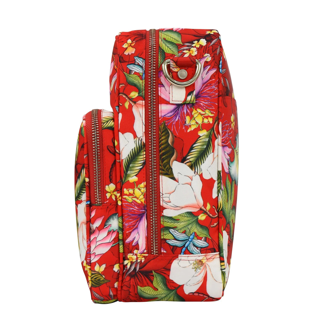 Wanderlust Luxe Fabric Organizer Crossbody - 12021