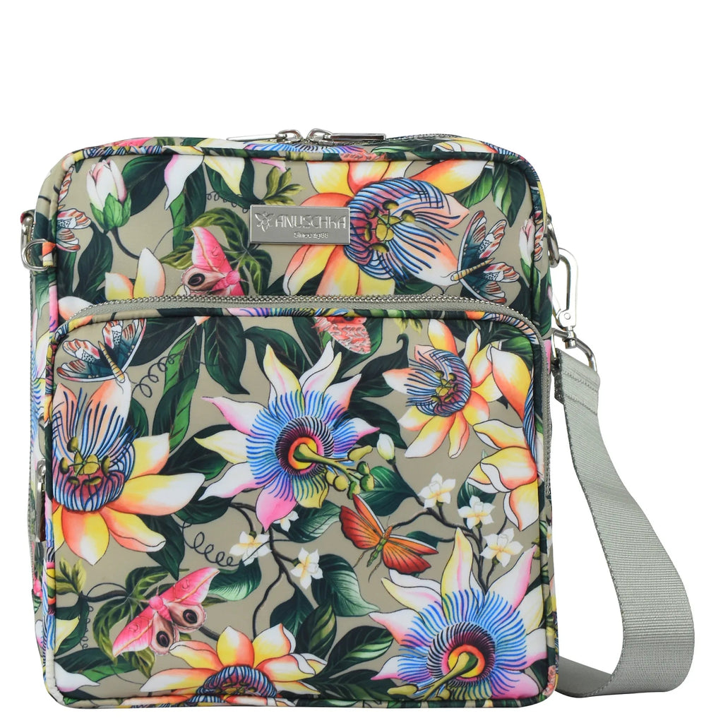 Wanderlust Luxe Fabric Organizer Crossbody - 12021