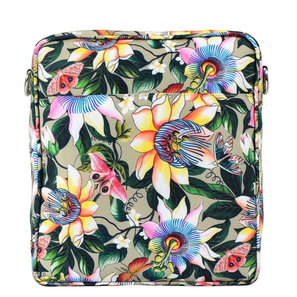 Wanderlust Luxe Fabric Organizer Crossbody - 12021