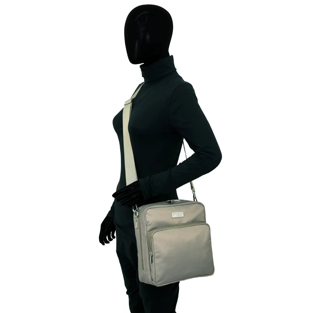 Wanderlust Luxe Fabric Organizer Crossbody - 12021