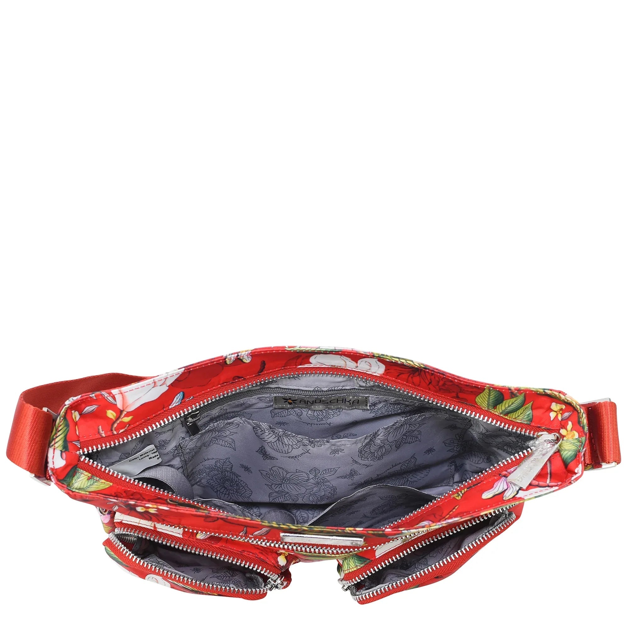 Wanderlust Luxe Fabric Crossbody Bag - 12022