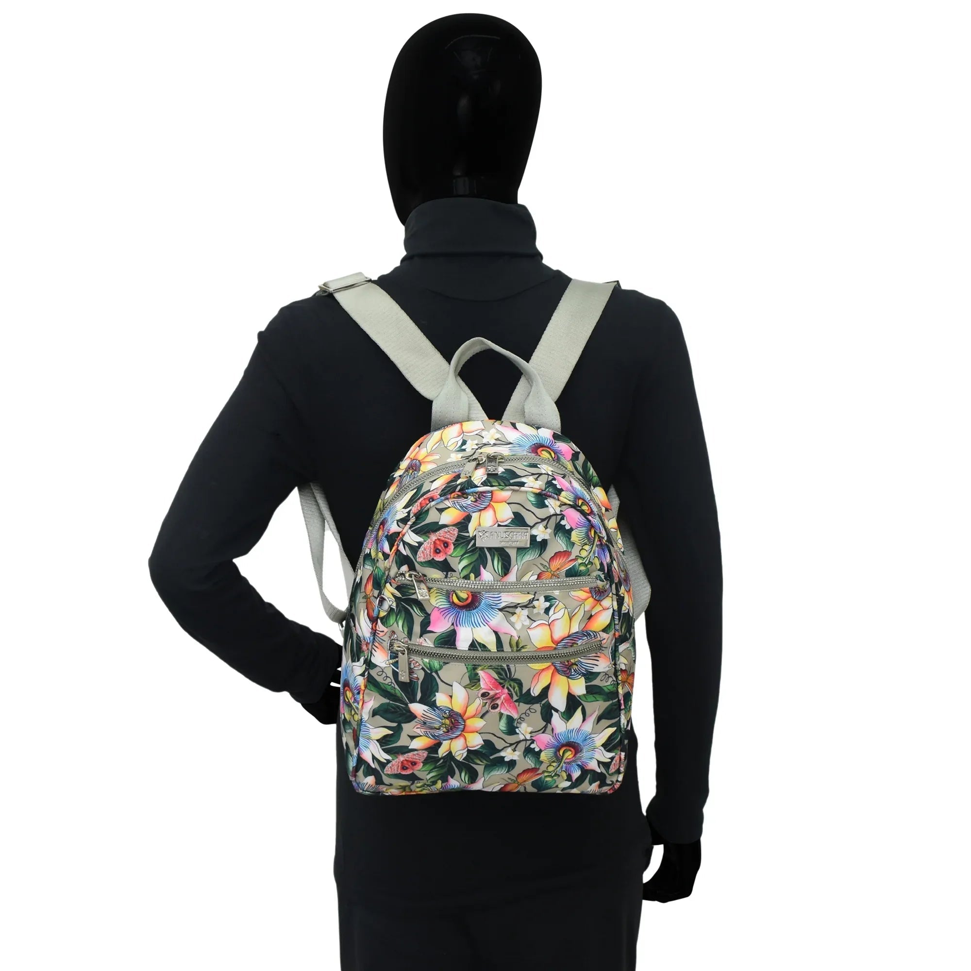 Wanderlust Luxe Fabric Backpack - 12027