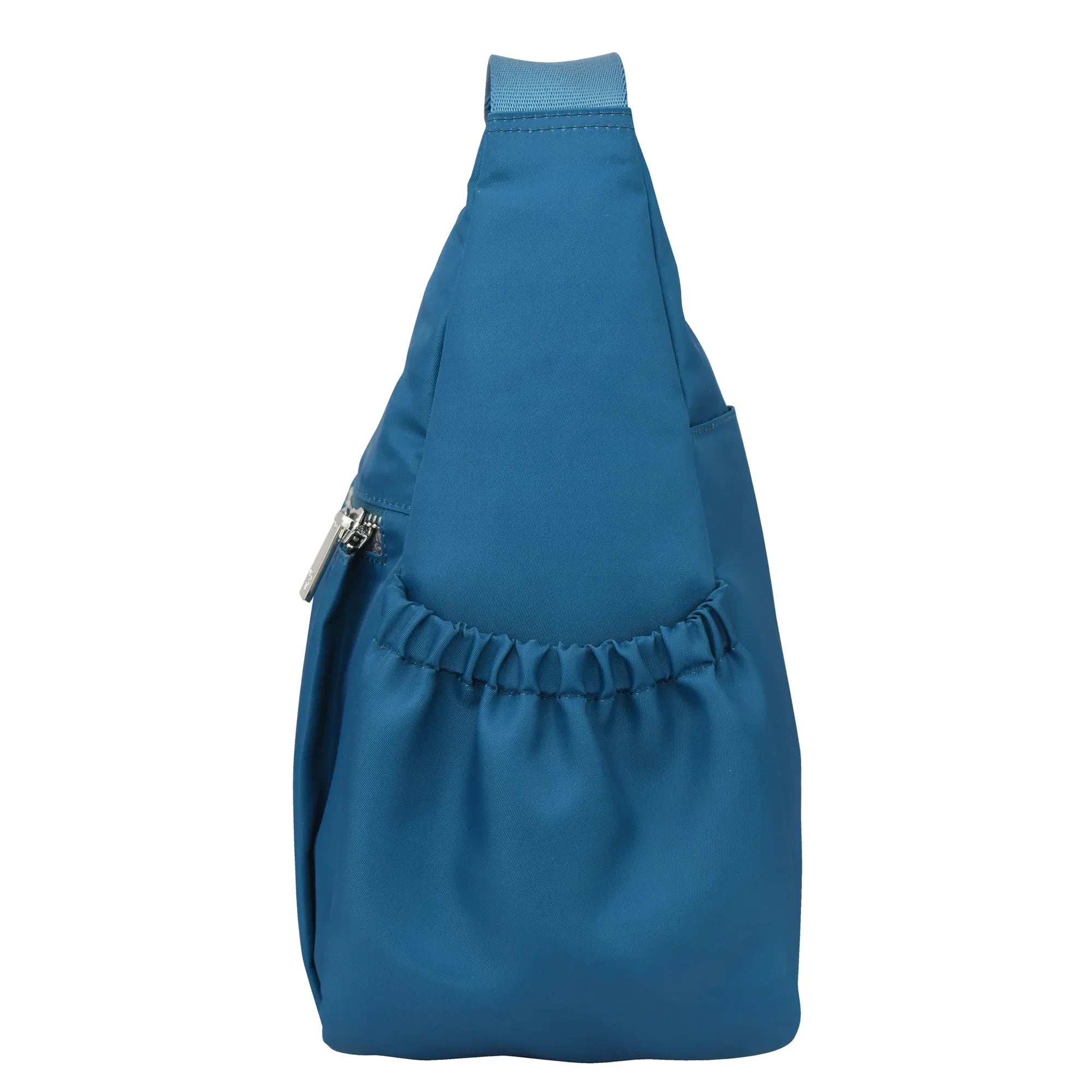 Wanderlust Luxe Fabric Crossbody Hobo - 12030