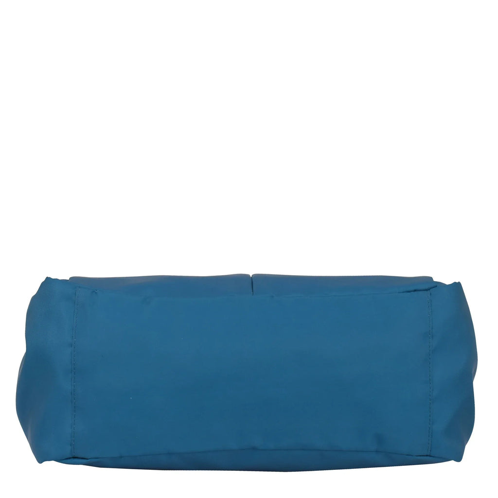 Wanderlust Luxe Fabric Crossbody Hobo - 12030
