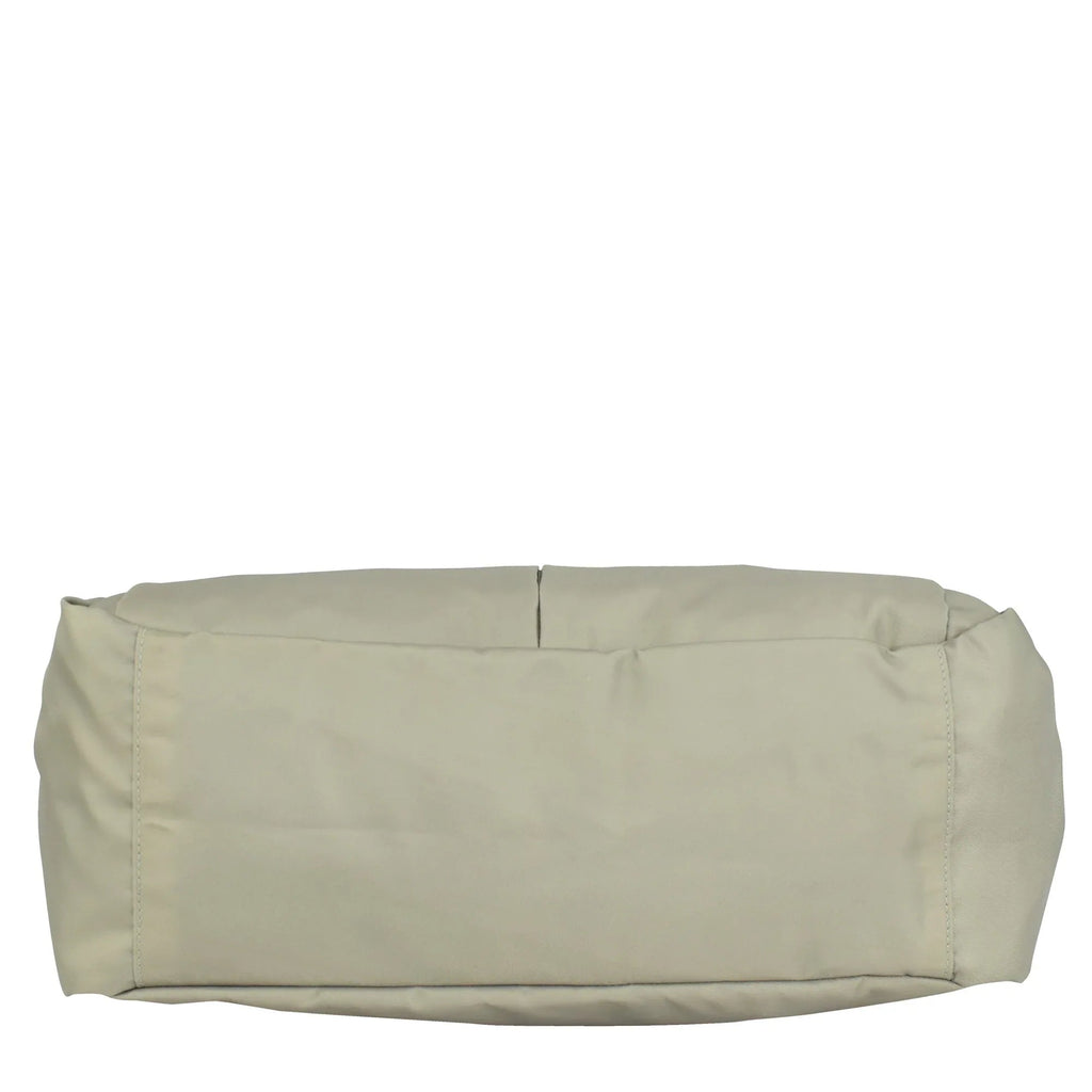 Wanderlust Luxe Fabric Crossbody Hobo - 12030