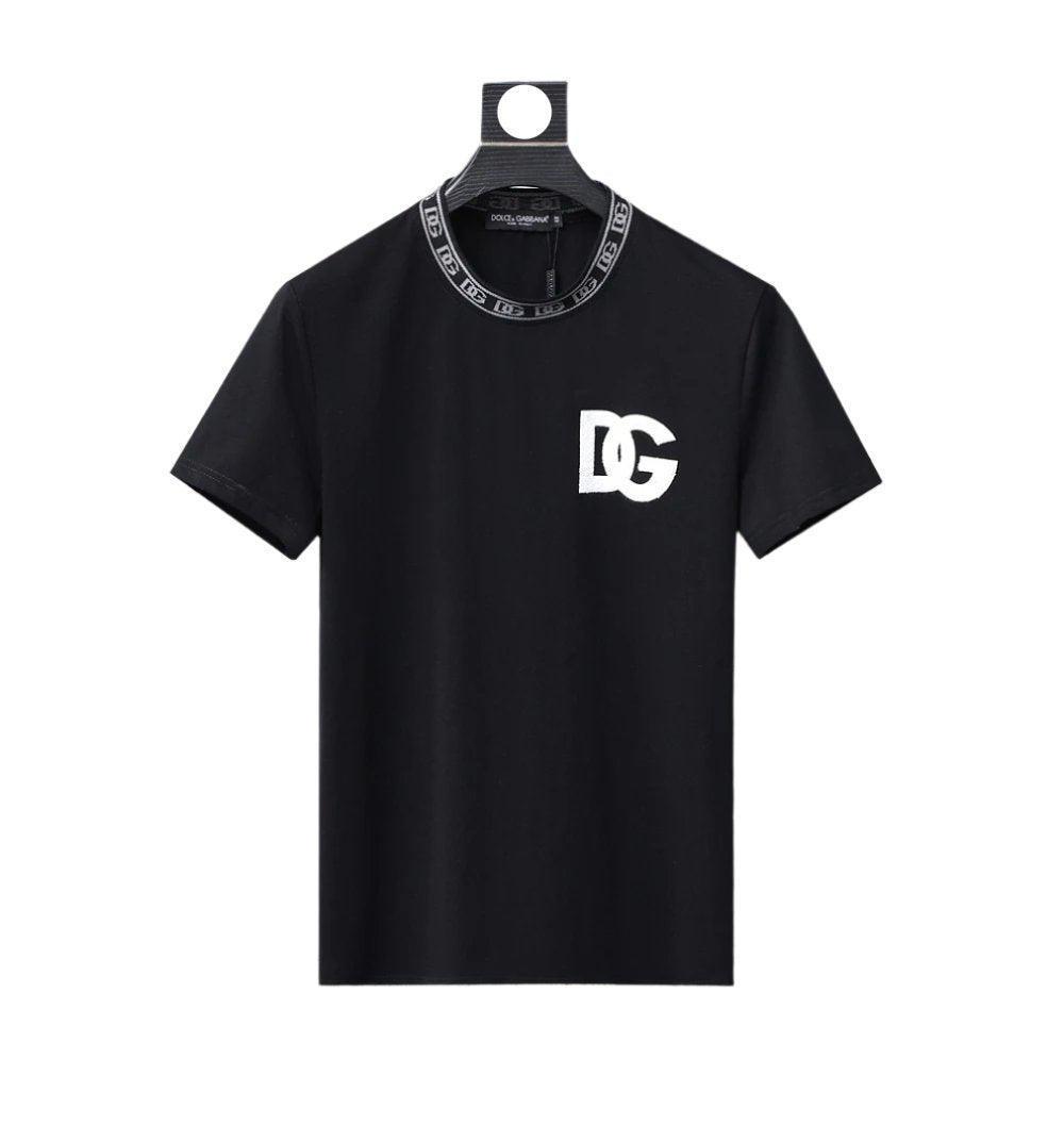 Dolce & Gabbana T-Shirt Without Collar 'Black & White' Banlieue91