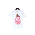 Bathing Ape White T-Shirt without Collar Banlieue91