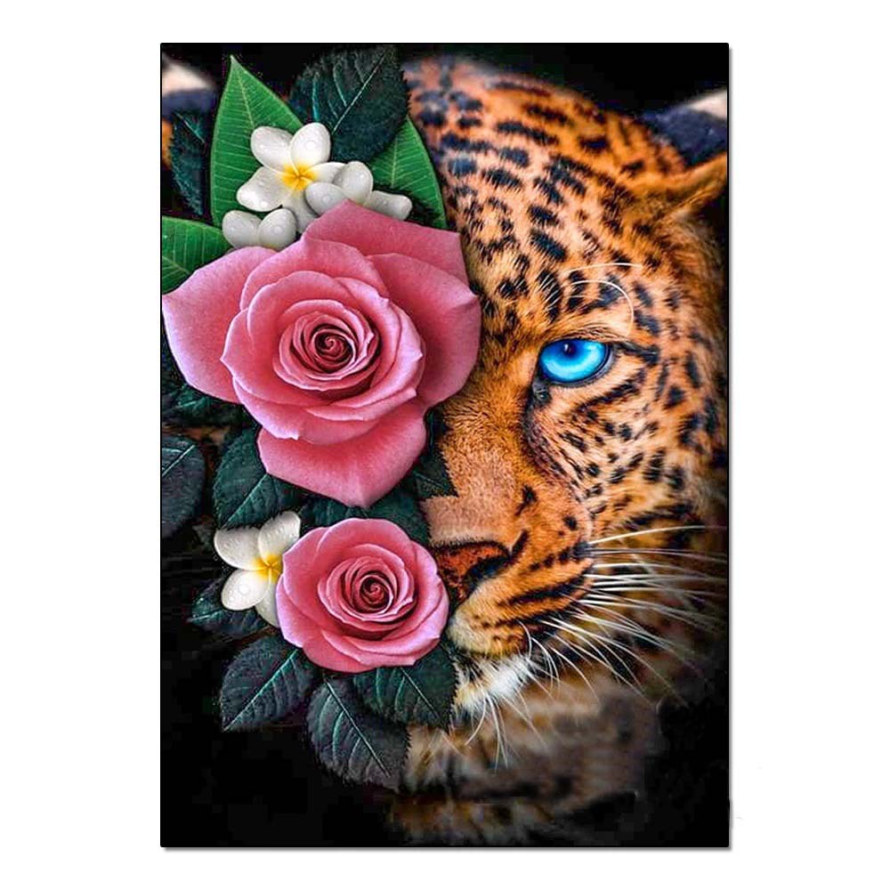 DIY Handmade Diamond Painting With Colorful Animals And Full Diamonds Perfecsy