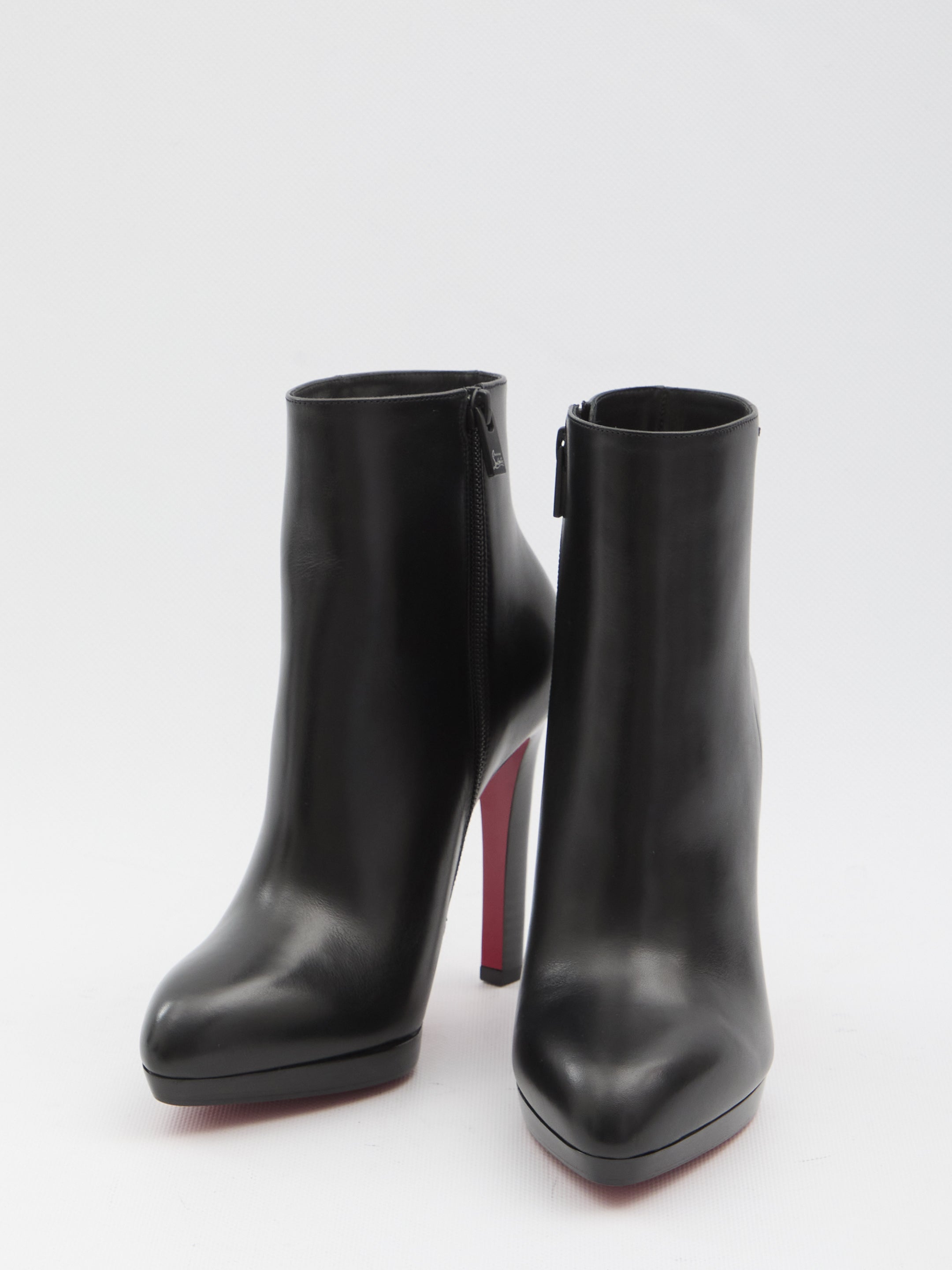 CHRISTIAN LOUBOUTIN Fannylove Mini Ankle Boots - 12 cm Heel Height
