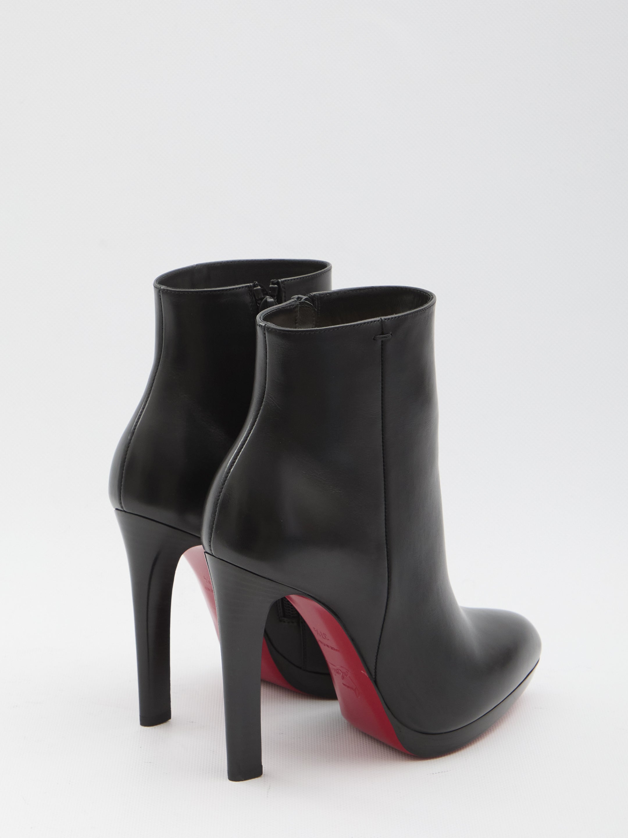 CHRISTIAN LOUBOUTIN Fannylove Mini Ankle Boots - 12 cm Heel Height