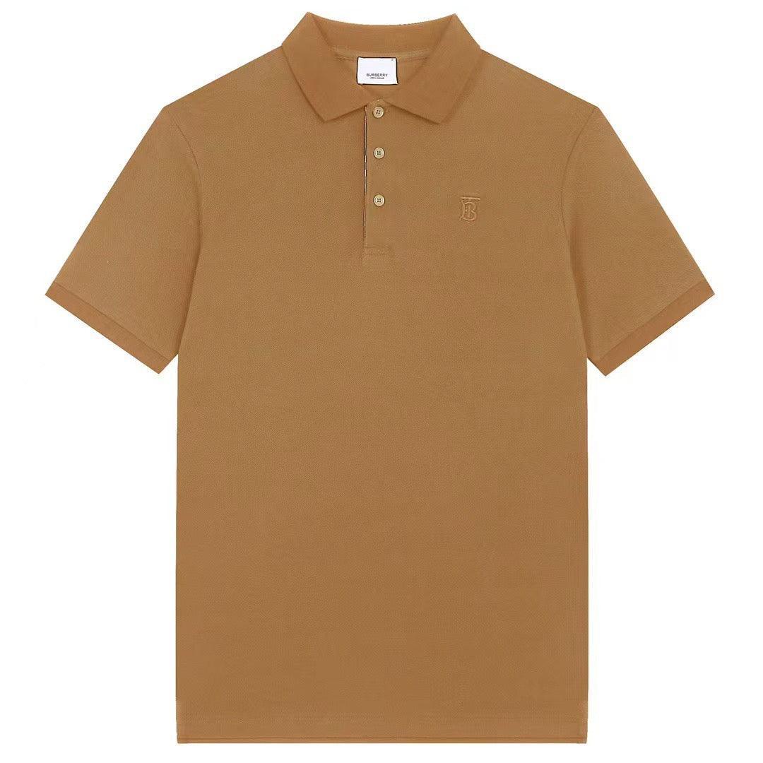 Burberry Brown T-Shirt With Collar Banlieue91