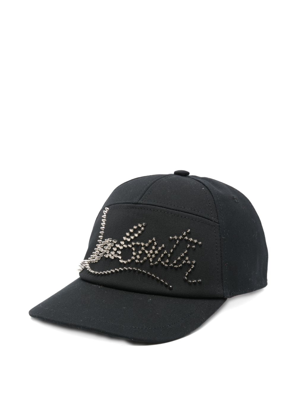 CHRISTIAN LOUBOUTIN Studded Adjustable Baseball Cap