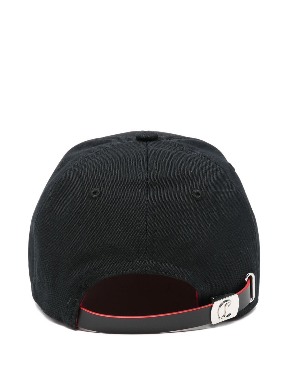 CHRISTIAN LOUBOUTIN Studded Adjustable Baseball Cap