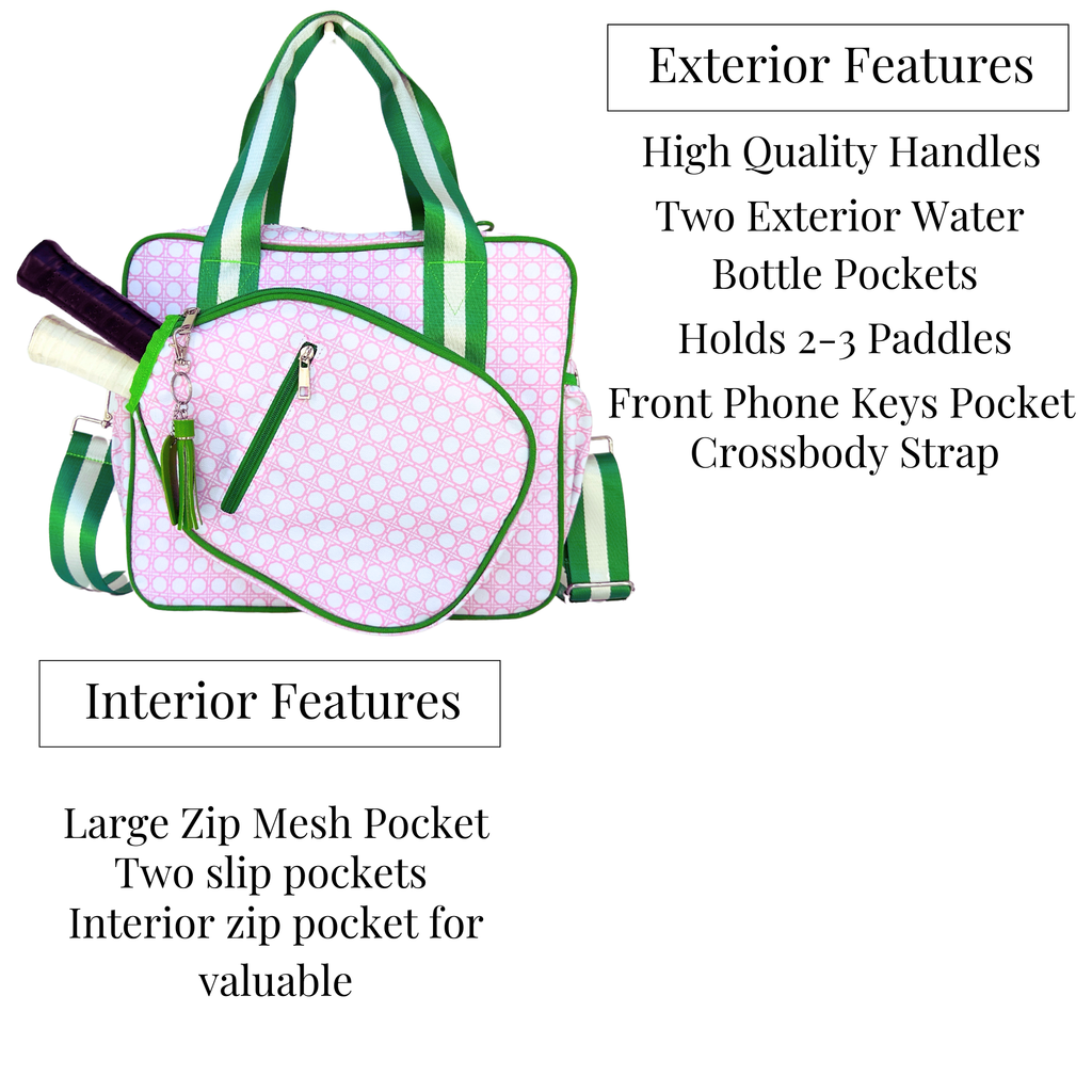 Prepster Pickleball Bag Queen of the Court
