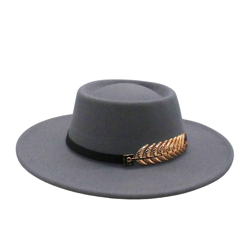 Autumn Winter Women Men  Vintage Fedora Women's Foldable Short Brim  Floppy Hat Gentleman Elegant Warm Hats Lady Party Luxury Caps Classic Summer Beach Sun Hat Stevvex