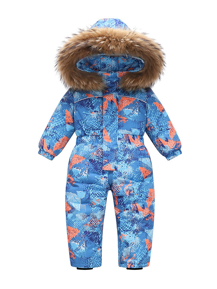 Modern Trend NEW Children's Clothing Jacket Snow Wear Coat Jumpsuit for Girls And Boys Winter Ski Suit For Kids Stevvex