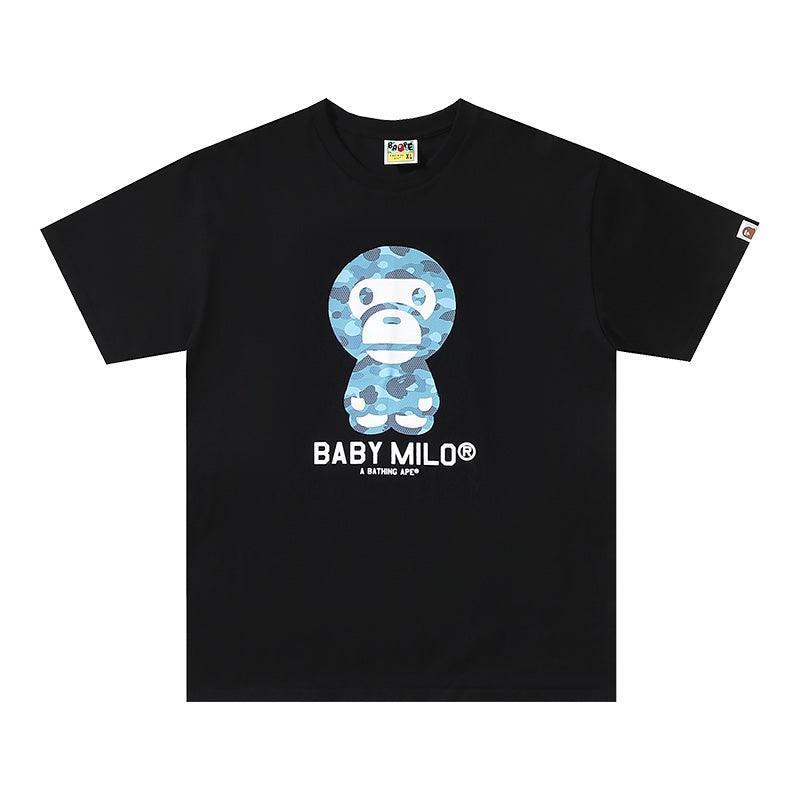 Bathing Ape Back Baby Milo T-Shirt without Collar Banlieue91