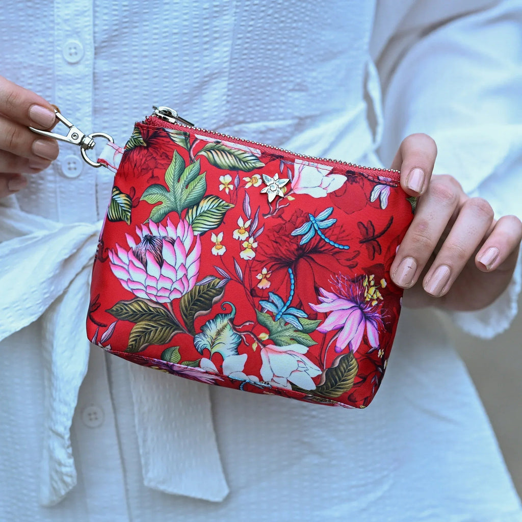 Wanderlust Luxe Fabric Pouch - 13009