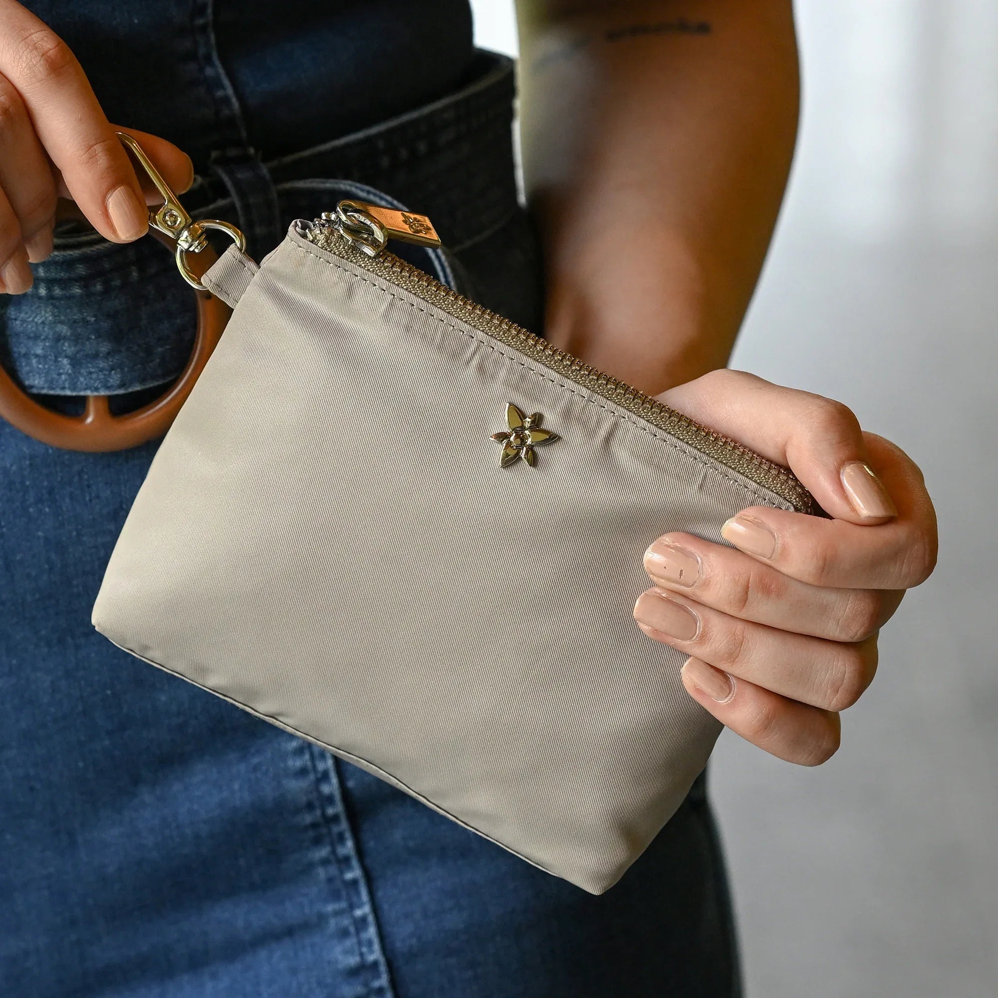 Wanderlust Luxe Fabric Pouch - 13009