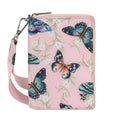 Wanderlust Luxe Fabric Passport Organizer Wristlet - 13011