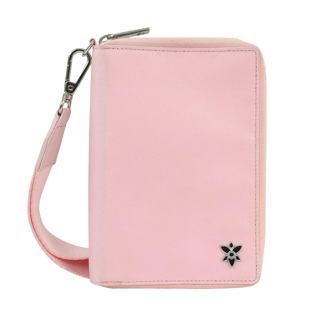 Wanderlust Luxe Fabric Passport Organizer Wristlet - 13011