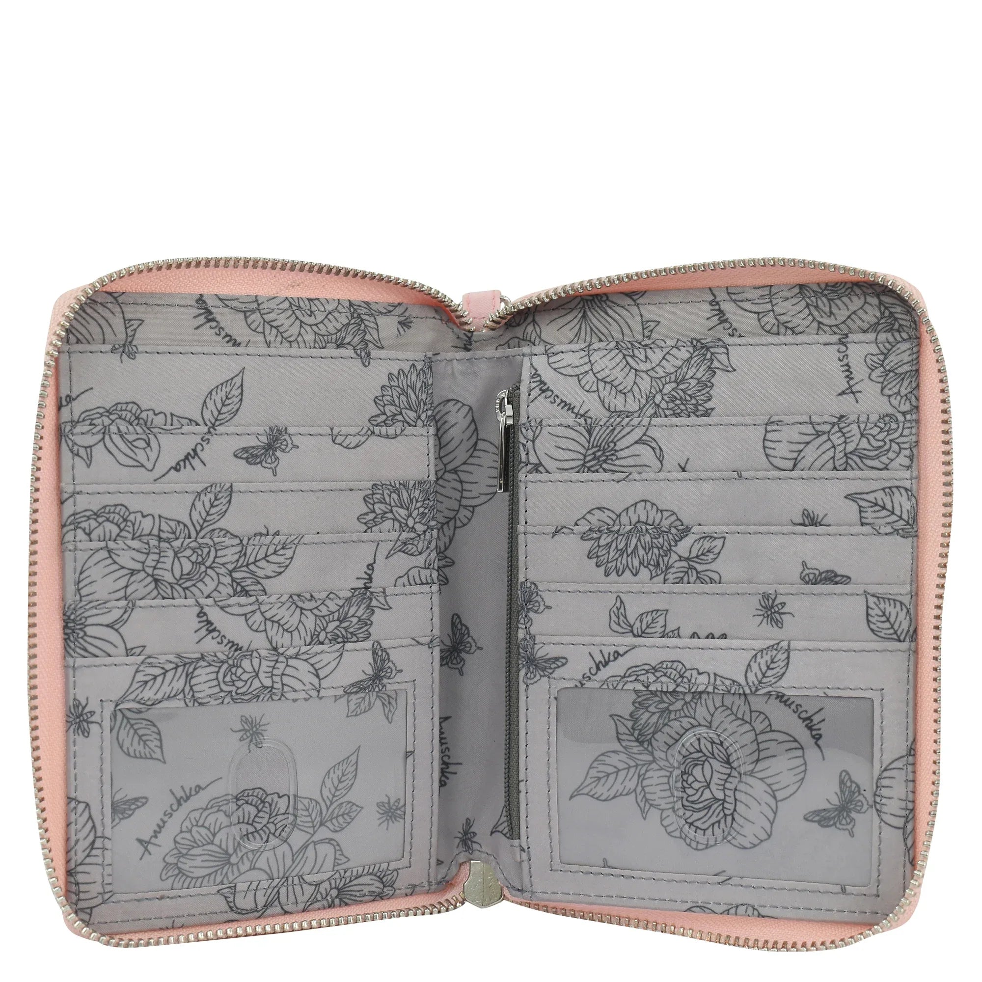 Wanderlust Luxe Fabric Passport Organizer Wristlet - 13011
