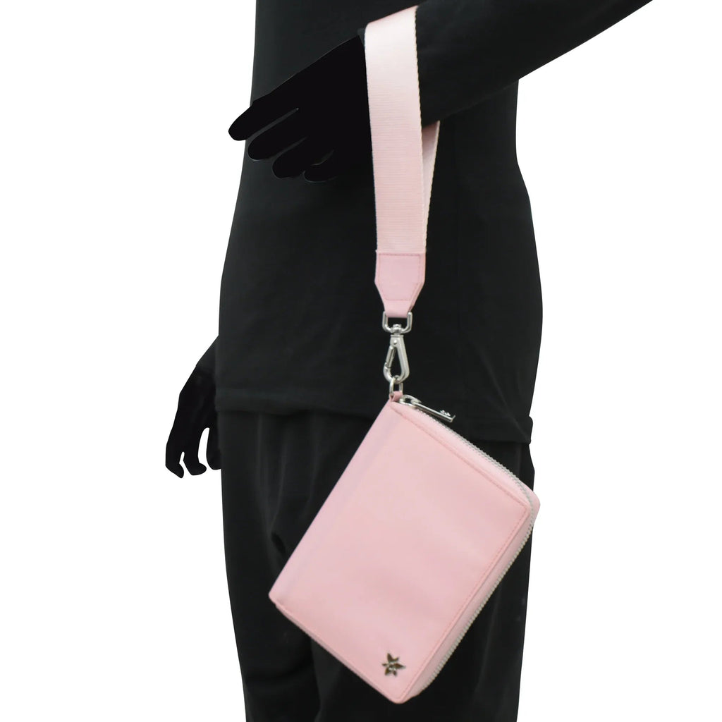 Wanderlust Luxe Fabric Passport Organizer Wristlet - 13011