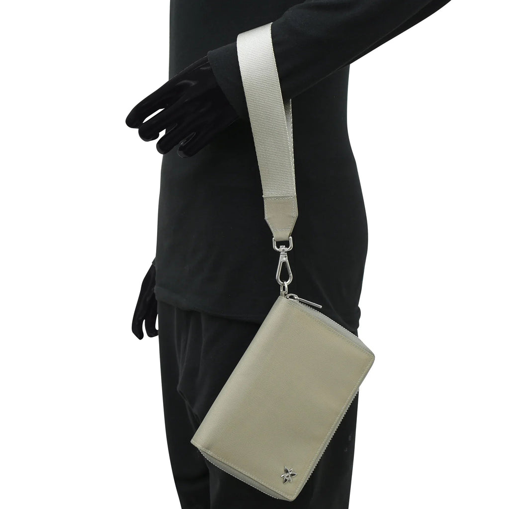 Wanderlust Luxe Fabric Passport Organizer Wristlet - 13011