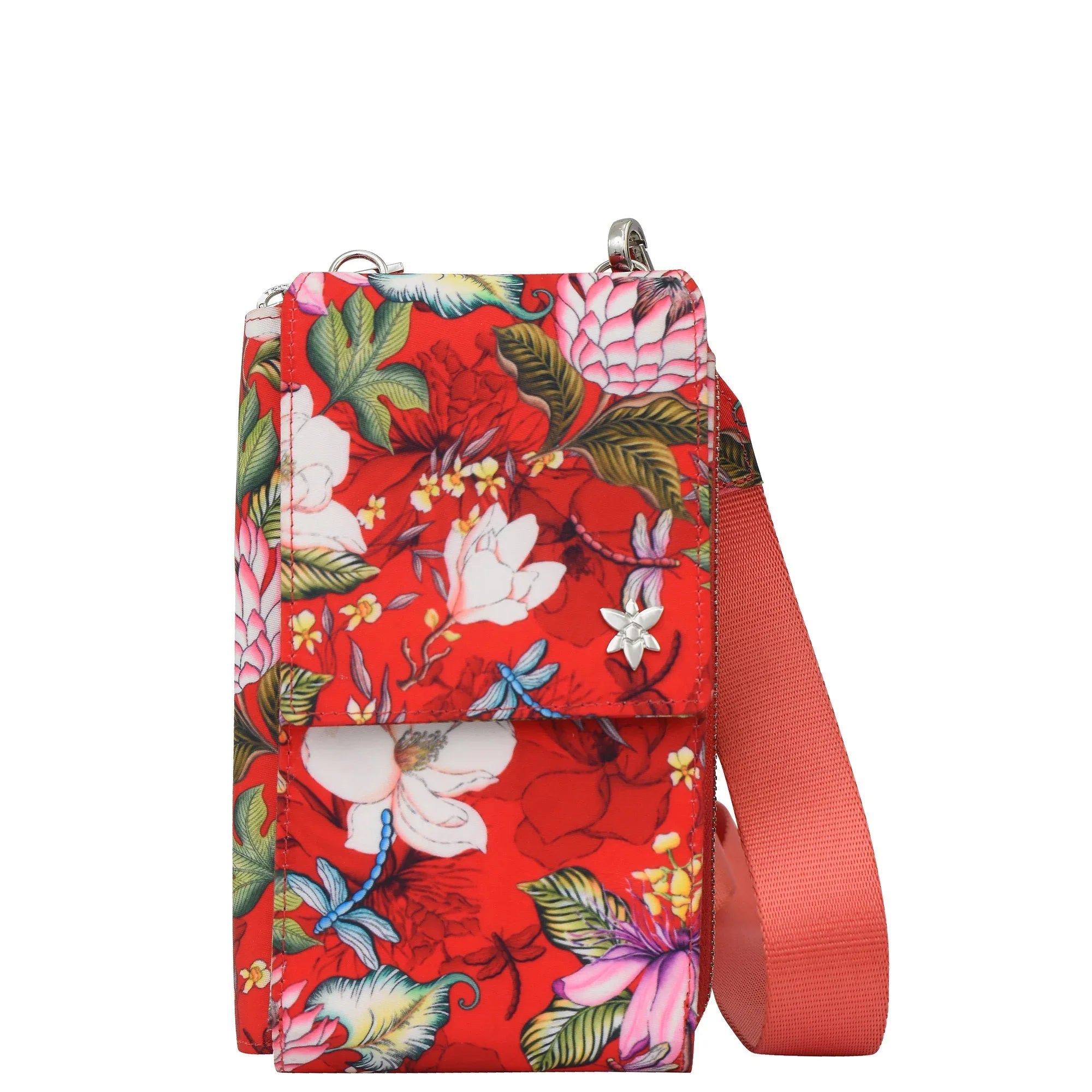 Wanderlust Luxe Fabric Phone Organizer Wallet - 13012