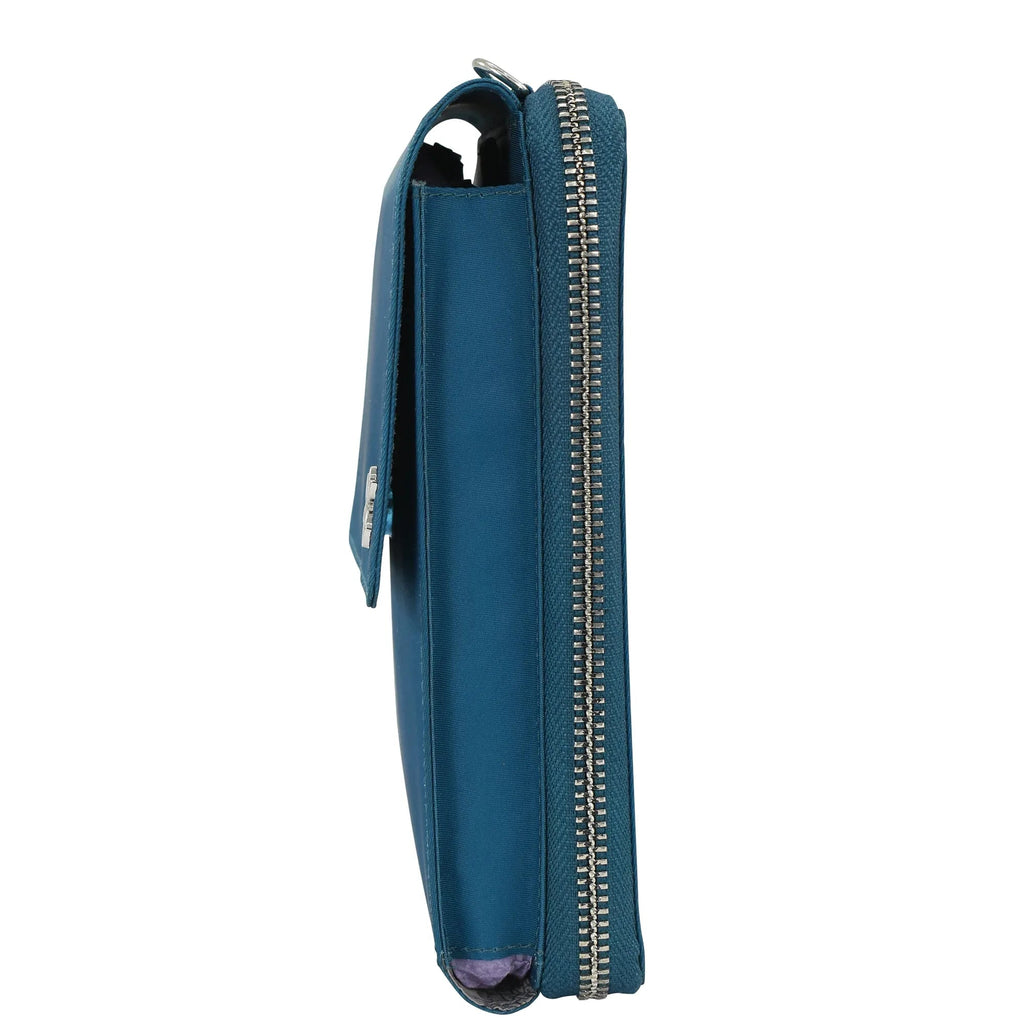 Wanderlust Luxe Fabric Phone Organizer Wallet - 13012