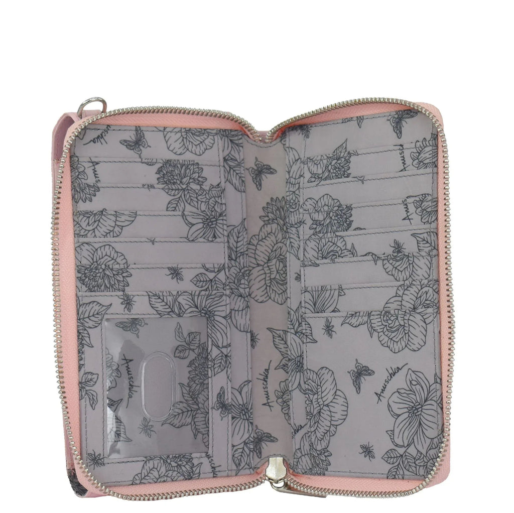 Wanderlust Luxe Fabric Phone Organizer Wallet - 13012