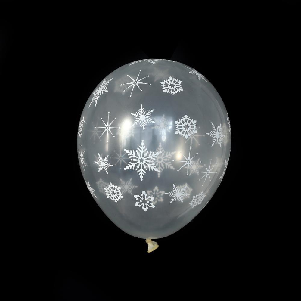 132pcs Double Layer Snowflake Balloons Garland Arch Kit For Girl Birthday Baby Shower Wedding Christmas Party Decoration Boy Birthday Party Decoration