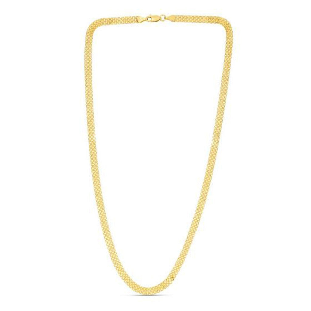 14k Yellow Gold Bismark Chain (4.70 mm) Bids.com