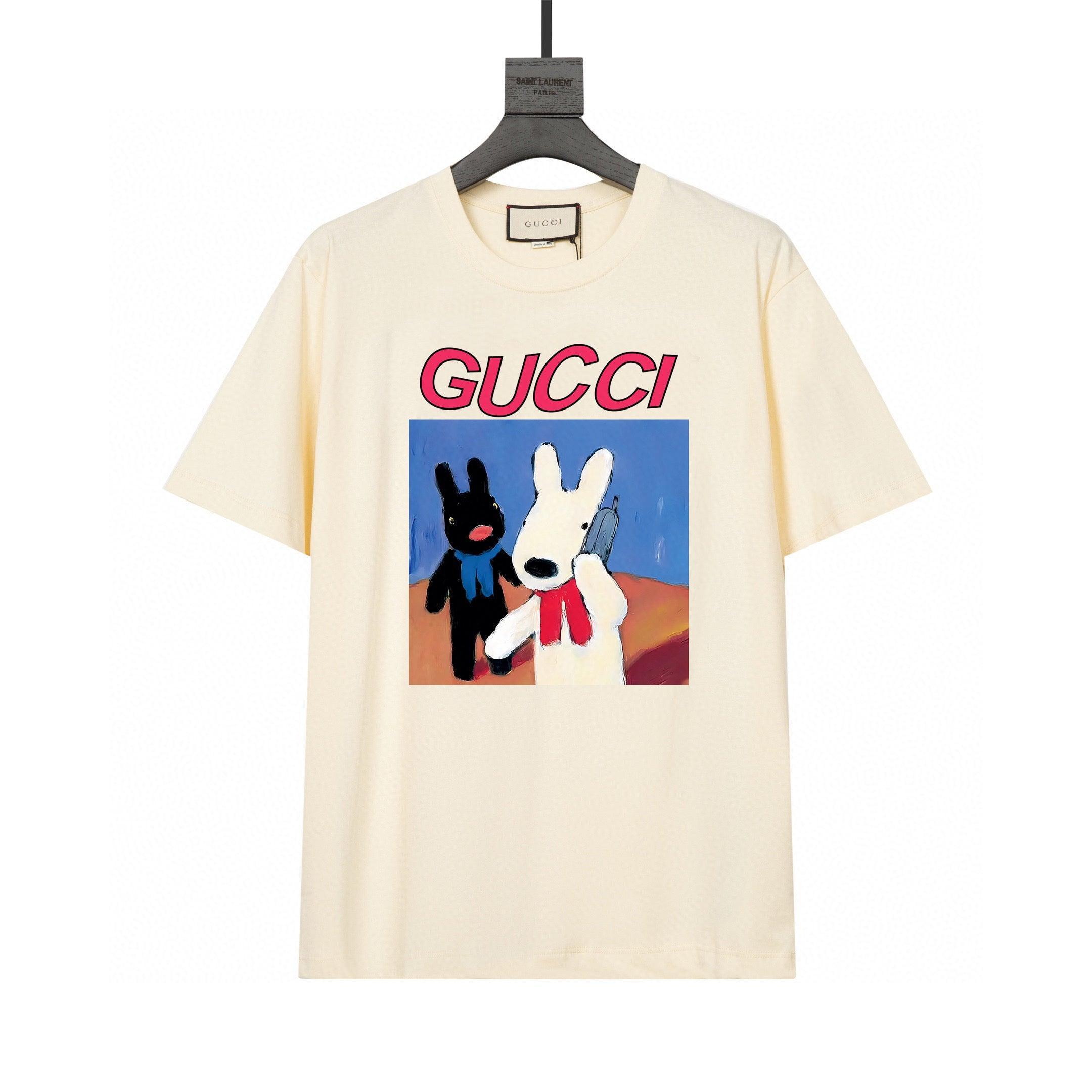 Gucci T-Shirt Without Collar 'Beige' Banlieue91