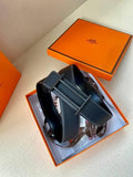 Hermes Men Black Buckle Belt 'Black' Banlieue91