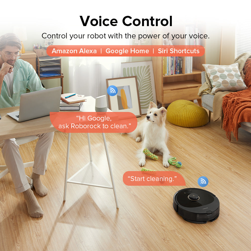 Roborock Q8 Max+ Robot Vacuum and Mop with Auto-Empty Dock Roborock US Official Store