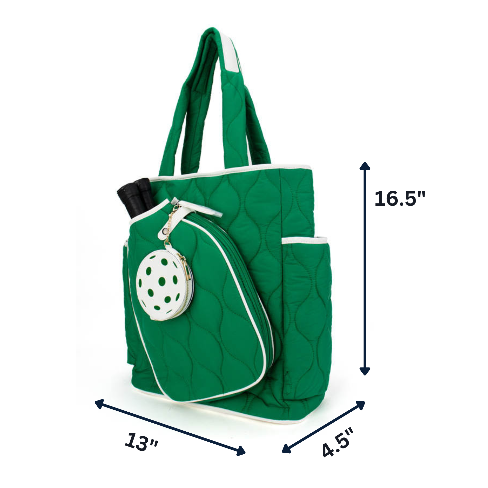 Fifth Ave Pickleball Convertible Tote Bag/Backpack Final Sale Queen of the Court