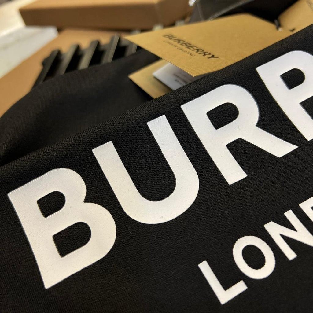 Burberry T-Shirt Without Collar 'Black & White' Banlieue91