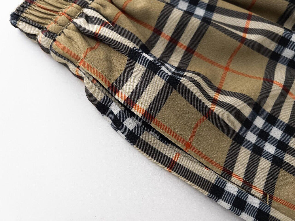 Burberry Men's Striped Cotton Knit Basketball Shorts 'Beige' Banlieue91