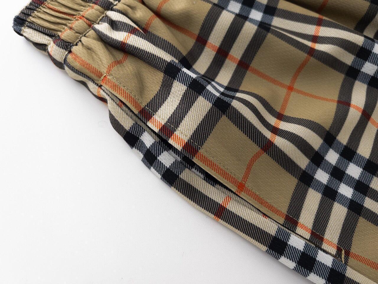 Burberry Men's Striped Cotton Knit Basketball Shorts 'Beige' Banlieue91