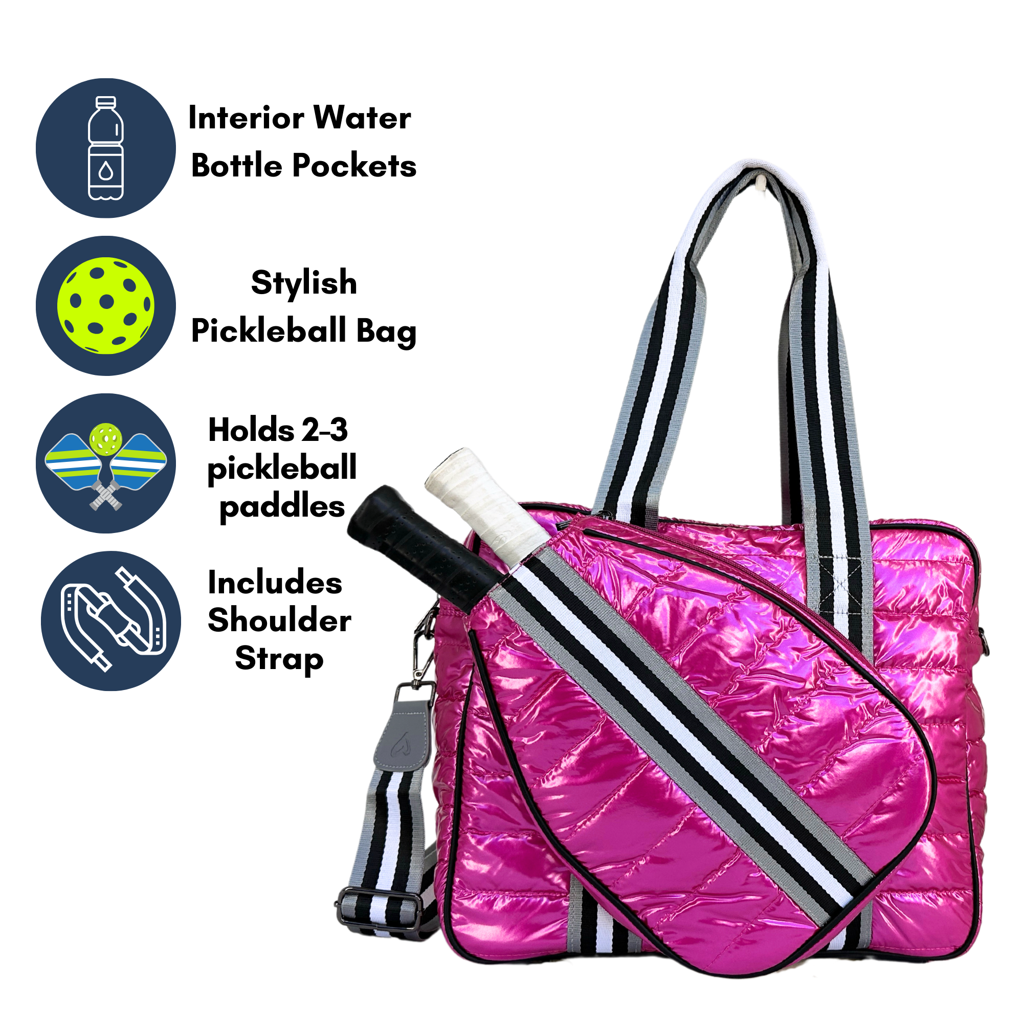 Kelsey Pickleball Bag Queen of the Court