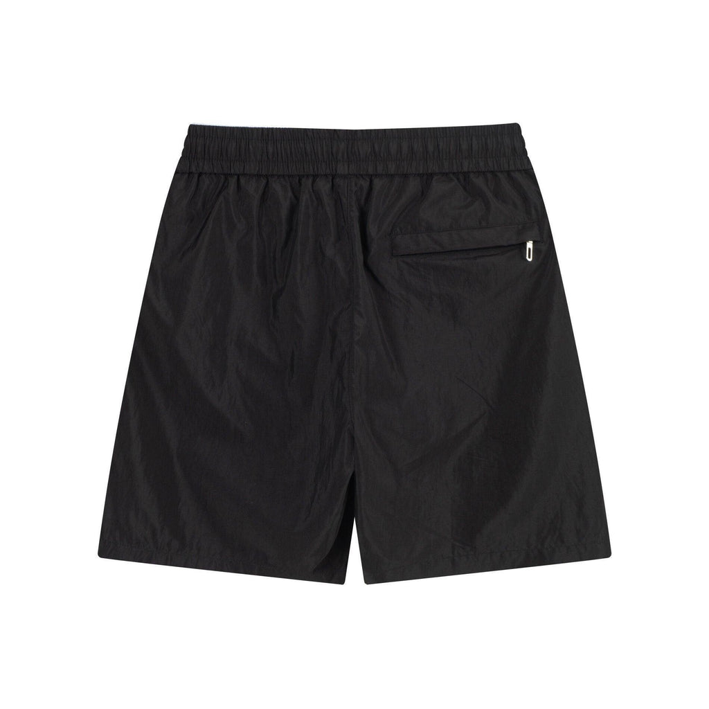 Burberry Men's Striped Cotton Knit Basketball Shorts 'Black' Banlieue91