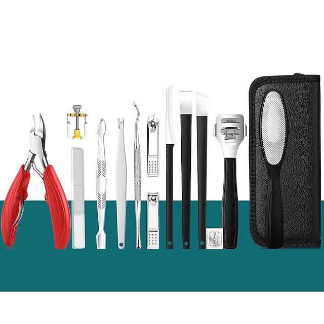 15-Piece: Nail Clipper Pedicure Set DailySale