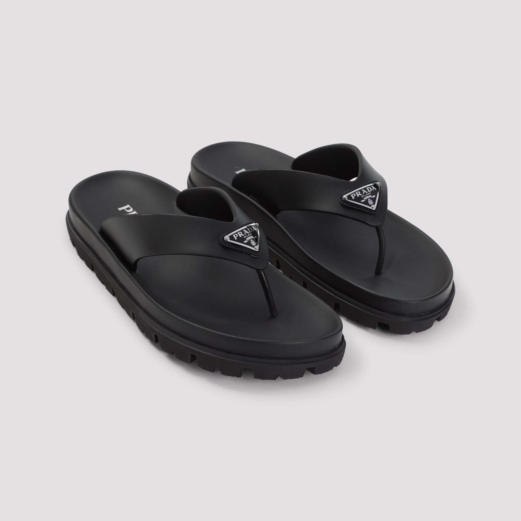 PRADA Men's Premium EVA Sandals Banlieue91