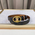Celine Women Belt 'Black/Brown' Banlieue91