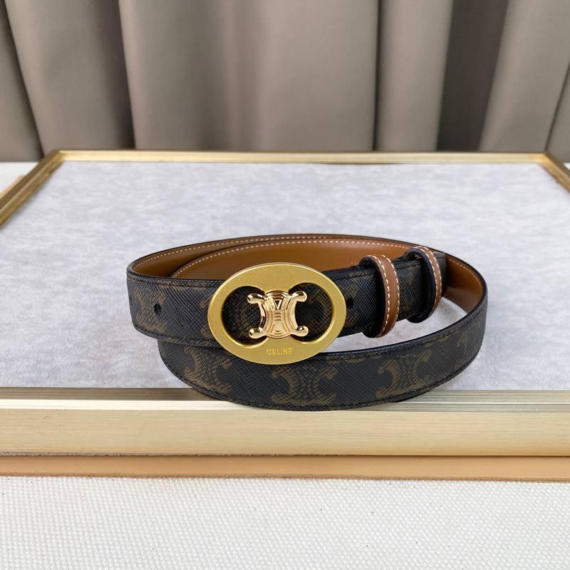 Celine Women Belt 'Black/Brown' Banlieue91
