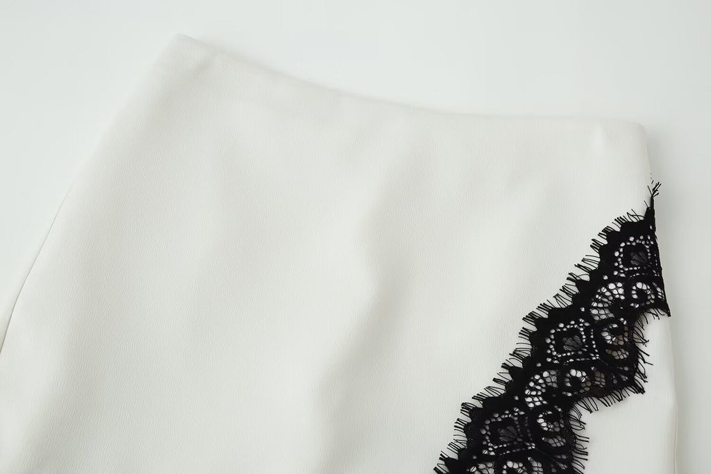 Women Clothing All Matching Casual Double Breasted Lace Culottes Bella Mia