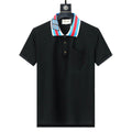 Gucci Black T-shirt with a collar Banlieue91