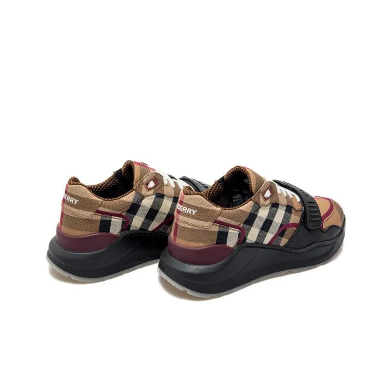 Burberry Ramsey Check Sneakers Birch Brown Banlieue91